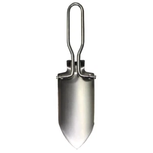 Mini Klappschaufel / Trainingswerkzeug mit schwarzer Tasche Edelstahl - Bild 1 von 1