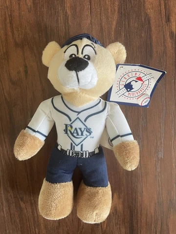 new TAMPA BAY Bay RAYS PLUSH BEAR Small Stuffed Animal Baseball MLB League Fans Cover