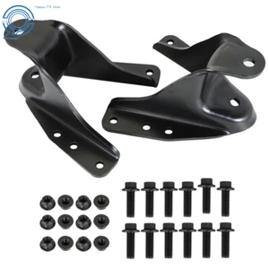 2pc For Ford F250 F350 Rear Leaf Spring Forward Shackle Bracket Hanger Pair - Picture 1 of 12