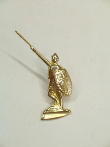 Alberto Da Giussano : Spilla da giacca in Oro Giallo 750 - 18 Kt - Legnano - Picture 1 of 6