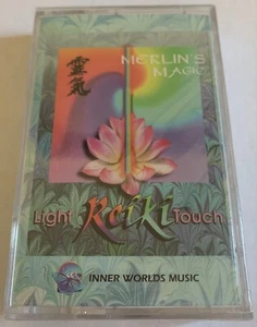 Merlin's Magic ~ Reiki The Light Touch ~ NEW/SEALED Cassette ~ Andreas Mock - Picture 1 of 4