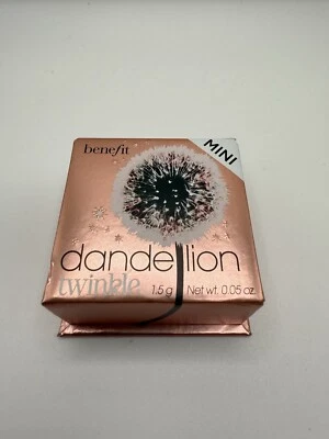 Benefit Dandelion Twinkle Powder Highlighter & Brush 1.5g Mini - BNIB. AUTHENTIC - Image 1 of 3