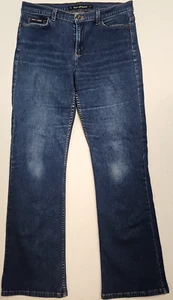 DKNY Jeans Damen 10R Straight Stretch Blau Denim 5 Pocket Mid Rise 32 x 31 - Bild 1 von 12