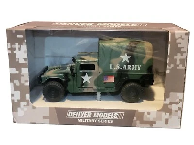 Denver Models Military Series 1/32 Scale Model Humvee US Army Truck - Image 1 of 4