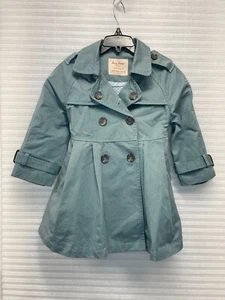 Mery Jane Vintage Style Kids Girls Korean Fashion Trench Coat | Size 7 - Picture 1 of 12