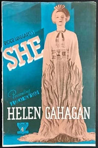 She ORIGINAL Trade Ad Merian C. Cooper Kine Weekly 1935 EXTREMELY RARE - Picture 1 of 4