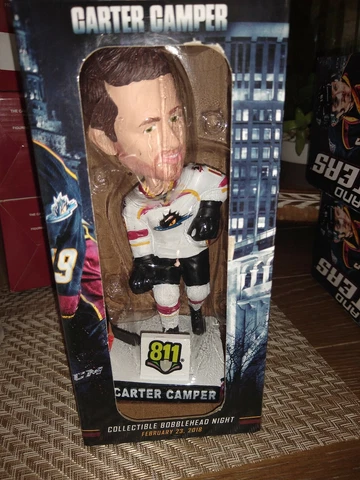 2018 Cleveland (Lake Erie) Monsters CARTER CAMPER Bobblehead - SGA 02/23/18 Cover