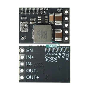 DC-DC 4.5-20V to 1-16V/1.8V/2.5V/3.3V/5V/9V/12V Mini DC Buck Power Module 2A 10W - Picture 1 of 28
