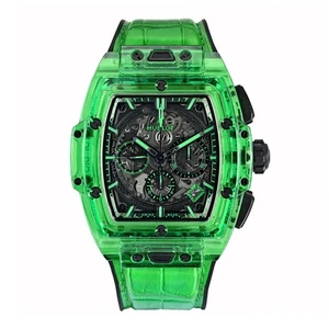 Hublot Spirit of Big Bang Uhr 42 mm Skelett Index Stundenmarkierungen Zifferblatt Saphir... - Bild 1 von 10