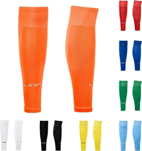 LION SPORTSWEAR Calzino da Calcio Maniche per Accompagnare Calzini Grip - Adatto sopra Cal... - Foto 1 di 12