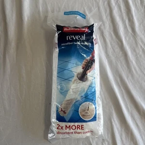 Rubbermaid Reveal Microfibra Twist Action Mop Ricarica Lavabile NUOVO Sigillato - Foto 1 di 2