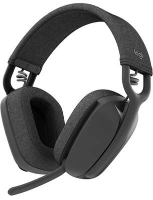 Logitech Zone Vibe 100 Lightweight Wireless Over-Ear Headphones with Noise-Cance - Image 1 of 4