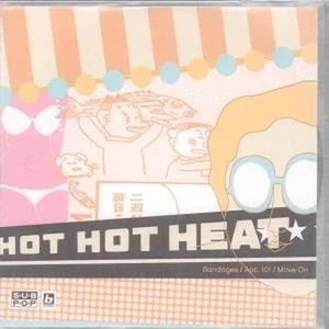 Hot Hot Heat Bandages CDr UK Sub Pop 2003 radio edit promo cd-r b/w apt 101 and - Bild 1 von 1