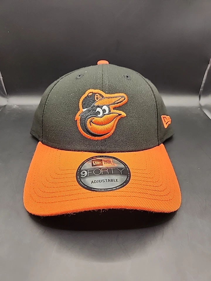 Chapéu ajustável Baltimore Orioles New Era 9FORTY The League 2 tons MLB NOVO COM ETIQUETAS OSFA - Imagem 1 de 4