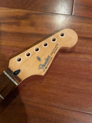 2008 Fender Stratocaster Standard Strat Rosewood Amber Maple Neck Medium Jumbo - Image 1 of 4