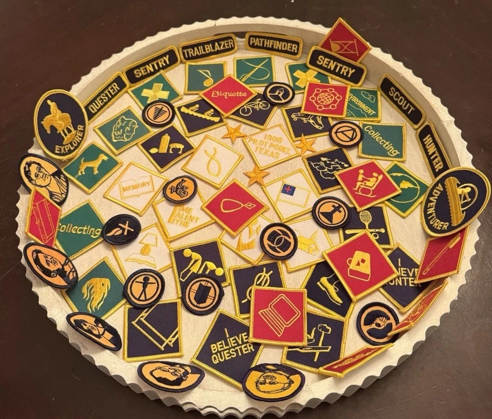 Vintage Church Of Nazarene Caravan Scouts Patches- 70 In Total - New RARE - Image 1 of 4