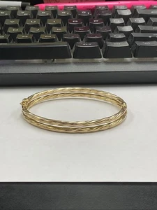 Brazalete Brazalete Oro Amarillo 14k 6.8g 227040 - Imagen 1 de 8