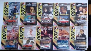 Vintage Complete Collection Of 10 1 64 Scale James Bond Cars Mint Condition - Picture 1 of 12