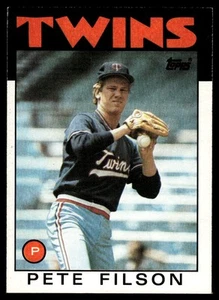 1986 Topps #122 Pete Filson - Picture 1 of 2