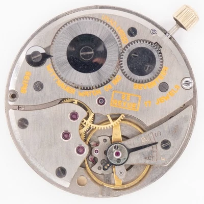 Wittnauer Caliber 65 Revue 17-Jewel Antique Pocket Watch Movement, Keeps Time - Image 1 of 4
