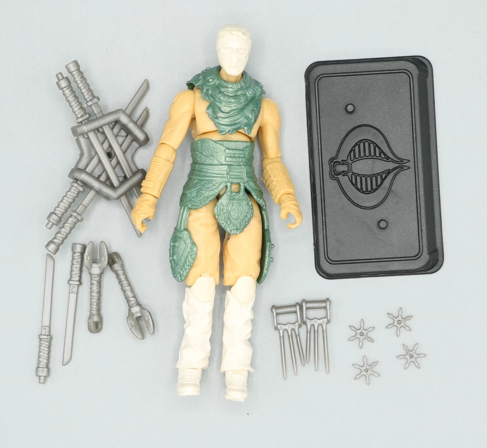 GI Joe STORM SHADOW v39 TEST SHOT Prototype 4" 2010 Hasbro Pursuit of Cobra POC - Image 1 of 1