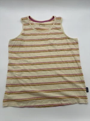 Camisa sin mangas Patagonia para mujer M a rayas ligera elástica Foto 1 de 4