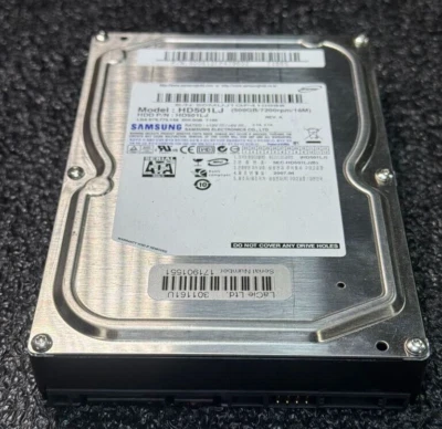 Samsung 400612FP HD501LJ 500GB 7.2K RPM 16 MB 3.0Gb/s SATA HDD 3.5" - Image 1 of 4