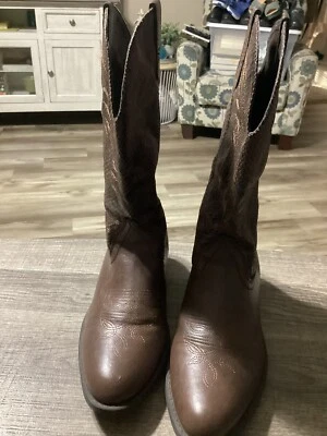 Женские ковбойские сапоги Rampage модель The Walden из искусственной коричневой кожи размер 9,5 M - Изображение 1 из 4