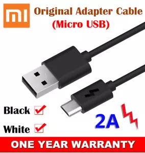 Genuine Micro USB Charger Data Adapter Cable For Xiaomi Redmi S2 5 Note 5 Pro AU - Picture 1 of 6