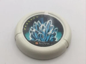 Lego 32171pb018 Throwing Disk Slizer Ice Ski 7 Pips Crystal Formation Pattern - Picture 1 of 1