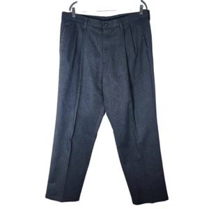 Dockers Gray Pleated Pants Size 38 X 32 Men's Gray Dress Pants Preppy Gray Pants - Picture 1 of 9