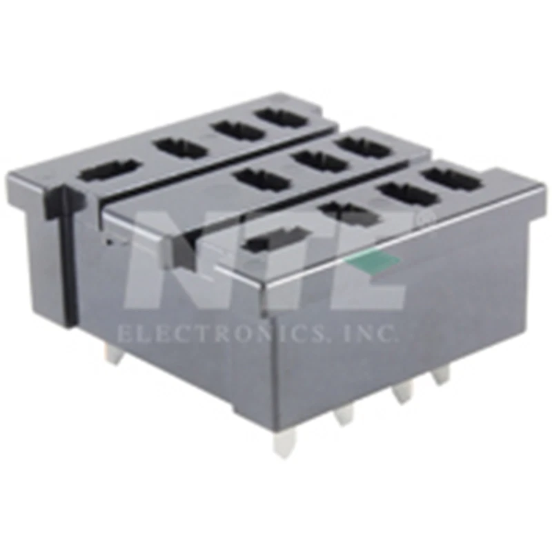 NTE Electronics RLY9155 SOCKET 11PIN 3PDT 300V 10A - Image 1 of 1
