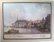 50 large RHINE CITY VIEWS by Janscha / Ziegler, publ. 1980 in full colour