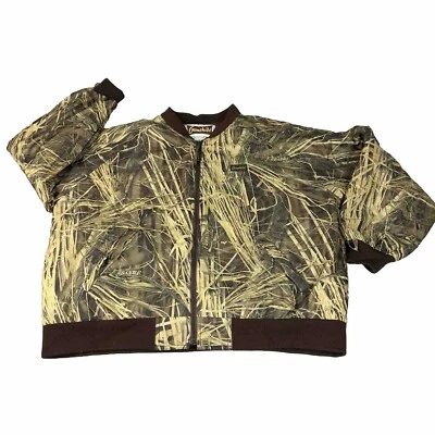 Gamehide Hunting Jacket Lined Flyway Camo Shooting Men XXL Polyester Zip Outdoor - Image 1 of 4