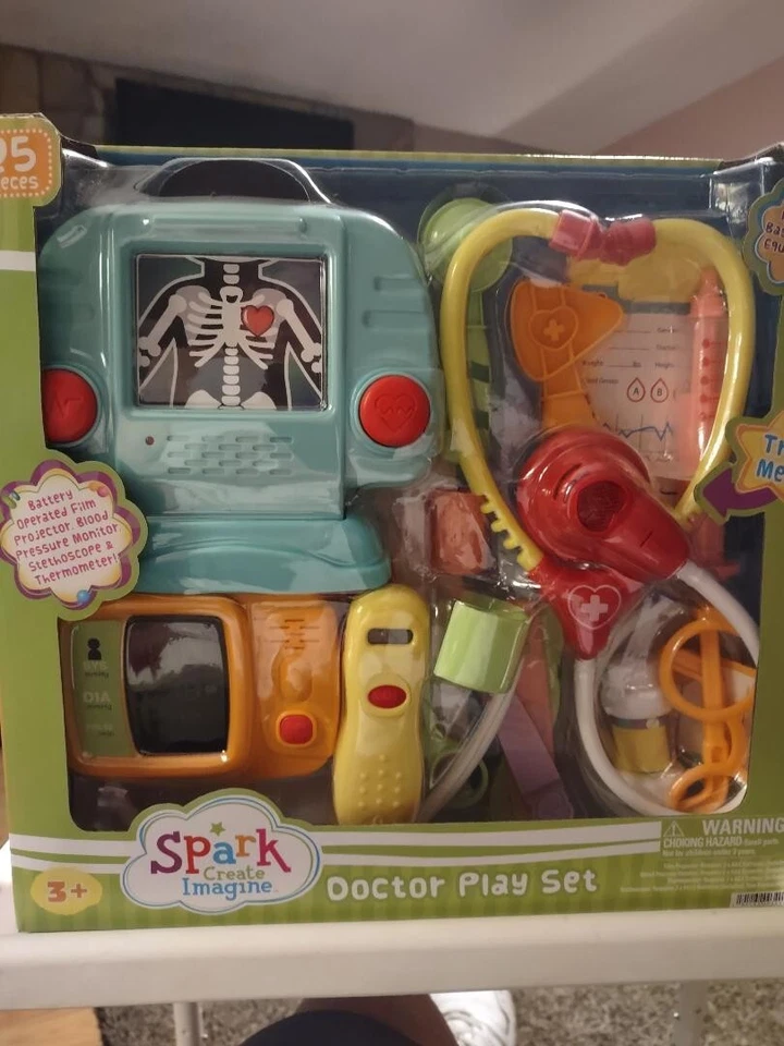 Kids Doctor Set, 25 Pieces, With Lights And Sounds - Batteries Included - Image 1 of 1