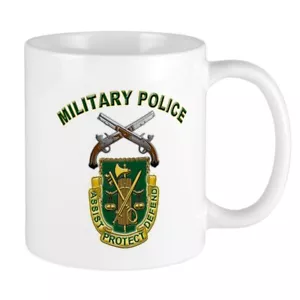 Taza de 11 oz Ejército de EE. UU. MP Policía Militar - Taza de té de café de cerámica impresa regalo - Imagen 1 de 1