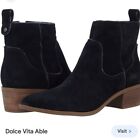 Dolce Vita | Women?S 6.5 Able Black Western Ankle Boots