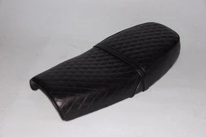 1972-1974 Honda CB350F F F1 F2 low profile motorcycle seat saddle CODE: L4006 - Imagen 1 de 7