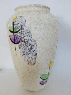 MID CENTURY * VASE * GROßE BLUMENVASE *H: 26 cm* WEST-GERMANY  575 25 * VINTAGE - Bild 1 von 4
