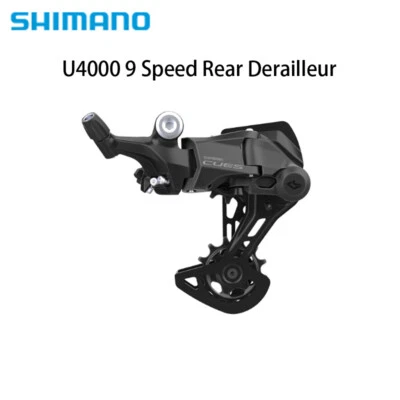 SHIMANO CUES RD-U4000 GS 9 Speed SHADOW Rear Derailleur - Image 1 of 3