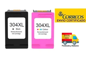 PACK DE CARTUCHOS COMPATIBLES CON HP 304 XL 304XL NEGRO + COLOR - Imagen 1 de 1