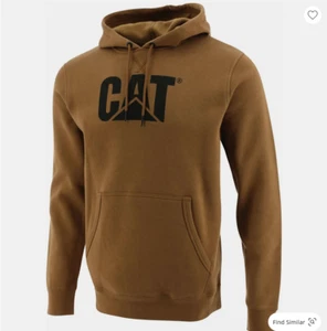 CATERPILLAR BOYS HEAVY DUTY HOODIE (BRONZE BLACK XS 5/6)NWT - Picture 1 of 2