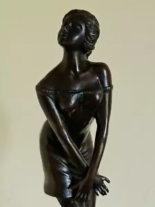 Art Deco Bronze Figure, by A. Godard - Picture 1 of 5
