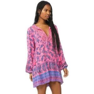 Scoop Tunic  Women' Size XS Multicolor Dress with Long Sleeves --D9-- - Picture 1 of 5