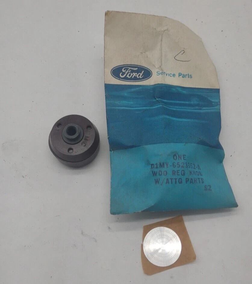 Perilla manivela ventana Ford D1MY-6523352-A Lincoln Mercury-marrón SKU148T Foto 1 de 1