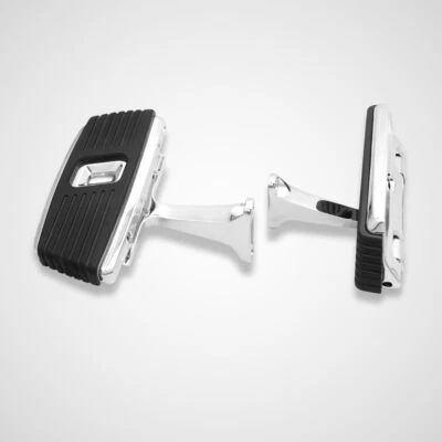 Passenger Floorboards footpegs For Harley Touring Road King Street Glide 1993-up Foto 1 de 4