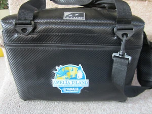 AO COOLERS Carbon Cooler AOCR24BK Black Yamaha Embroidered New W/O Tags - Bild 1 von 6