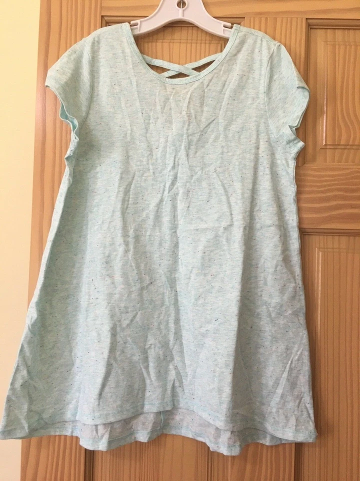 NWT GYMBOREE Girl Shirt TOP Blue - Image 1 of 1