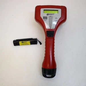 Receptor de mano Scott Safety Pak-Tracker modelo # 200397-04 + batería de repuesto - Imagen 1 de 1