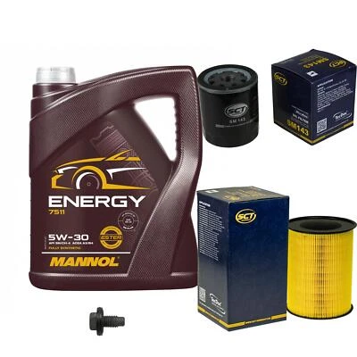 SCT Inspektionspaket 5 L MANNOL Energy 5W-30 für Ford Focus C-Max DA_ 1.8 - Bild 1 von 4